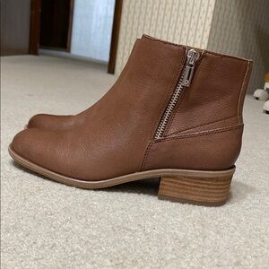 Lucky Brand Baelee Leather Ankle Boots